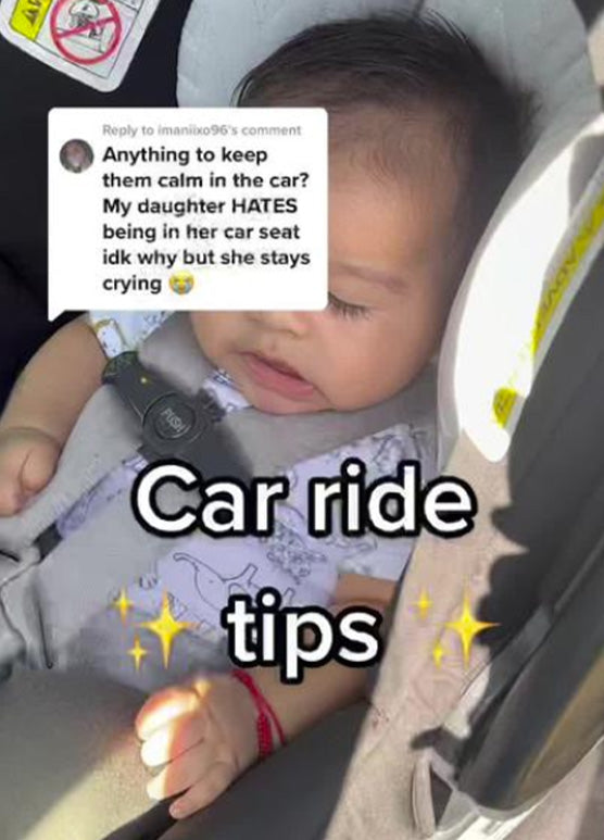 tips to keep your baby calm on long road trips