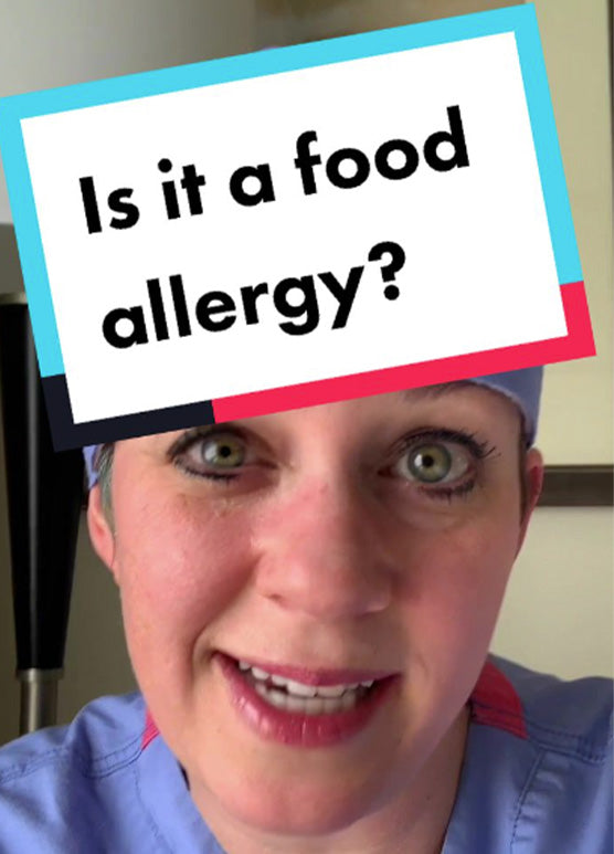 how do i know if it's a food allergy or something else